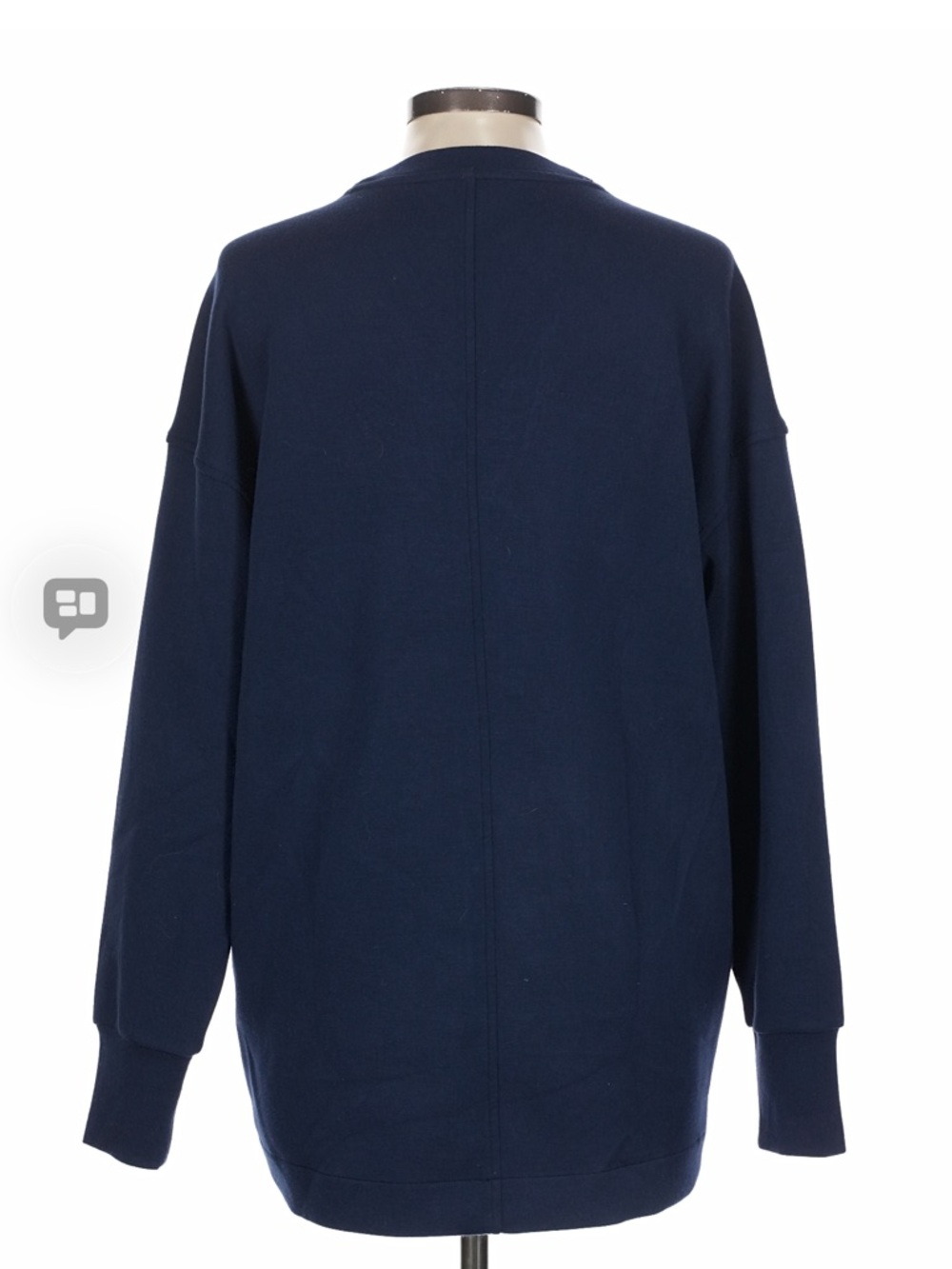 SPANX Navy Air Essentials V-Neck Tunic - Picture 3 of 7
